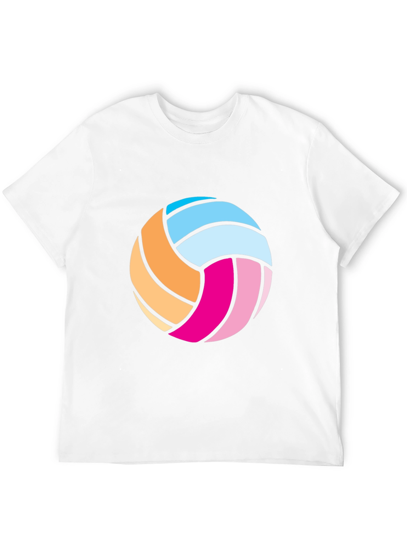 Volleyball Graphic Tee - Sporty Casual