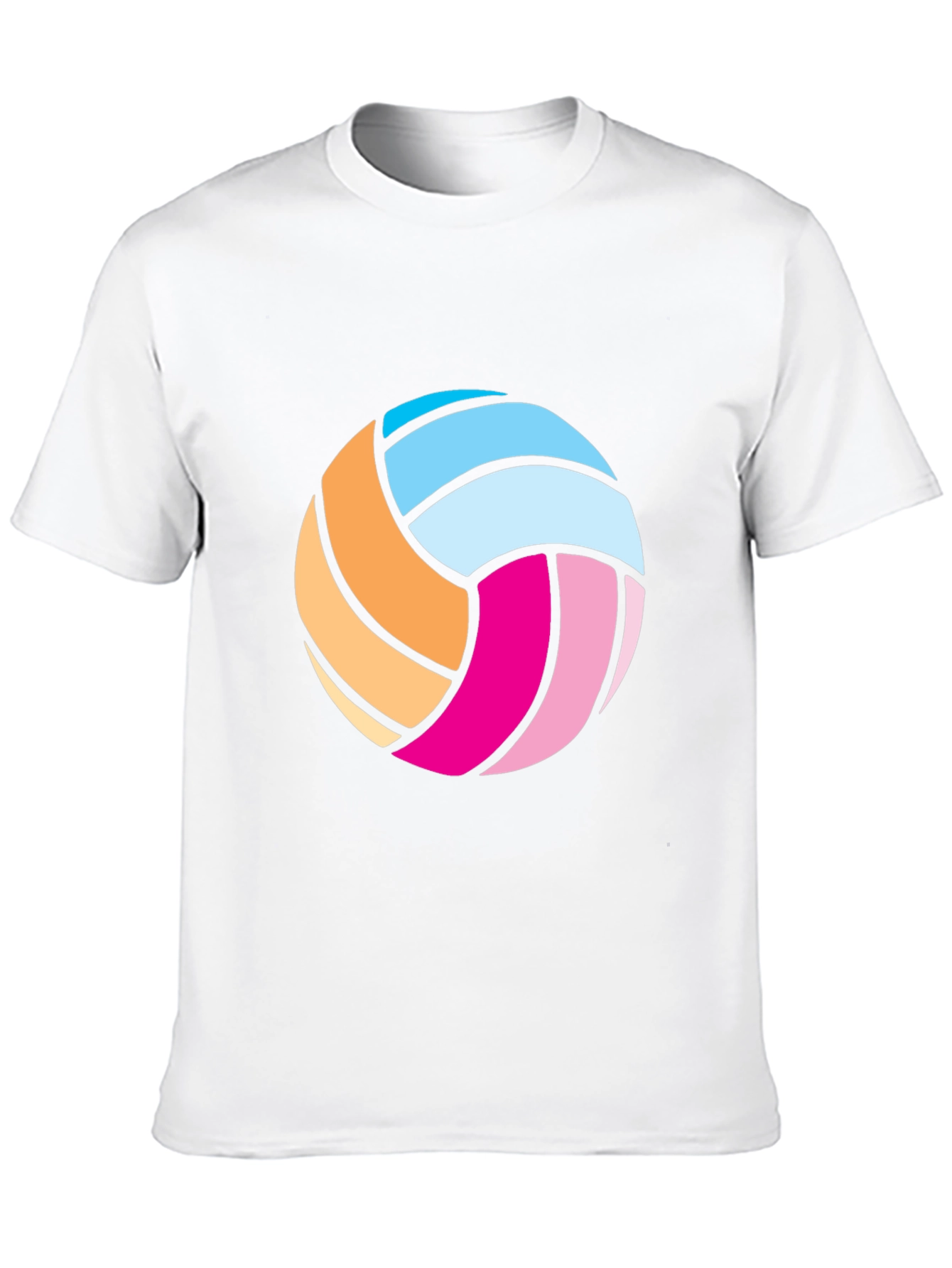 Volleyball Graphic Tee - Sporty Casual