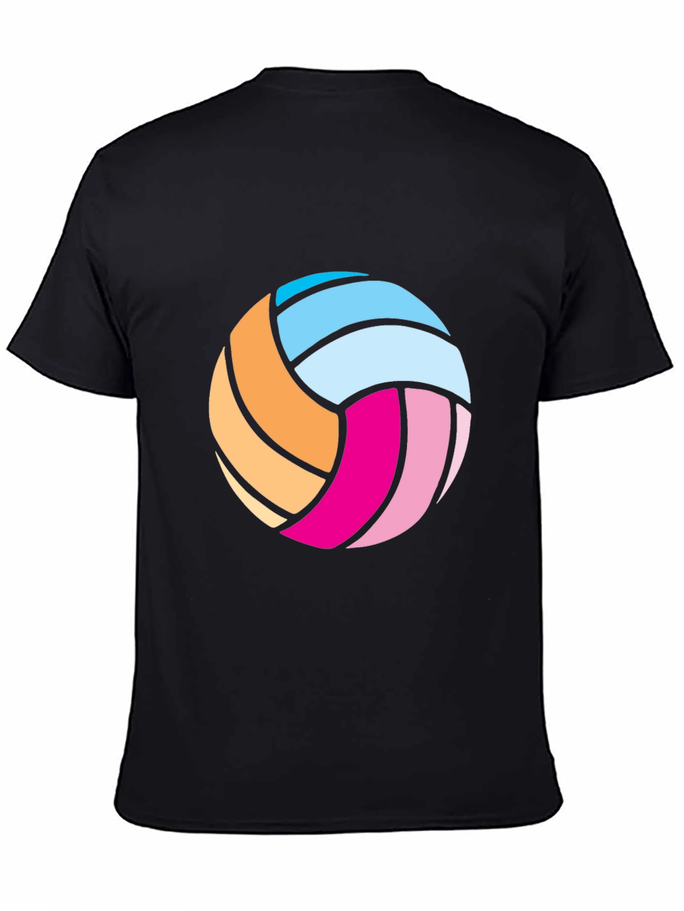 Volleyball Graphic Tee - Sporty Casual