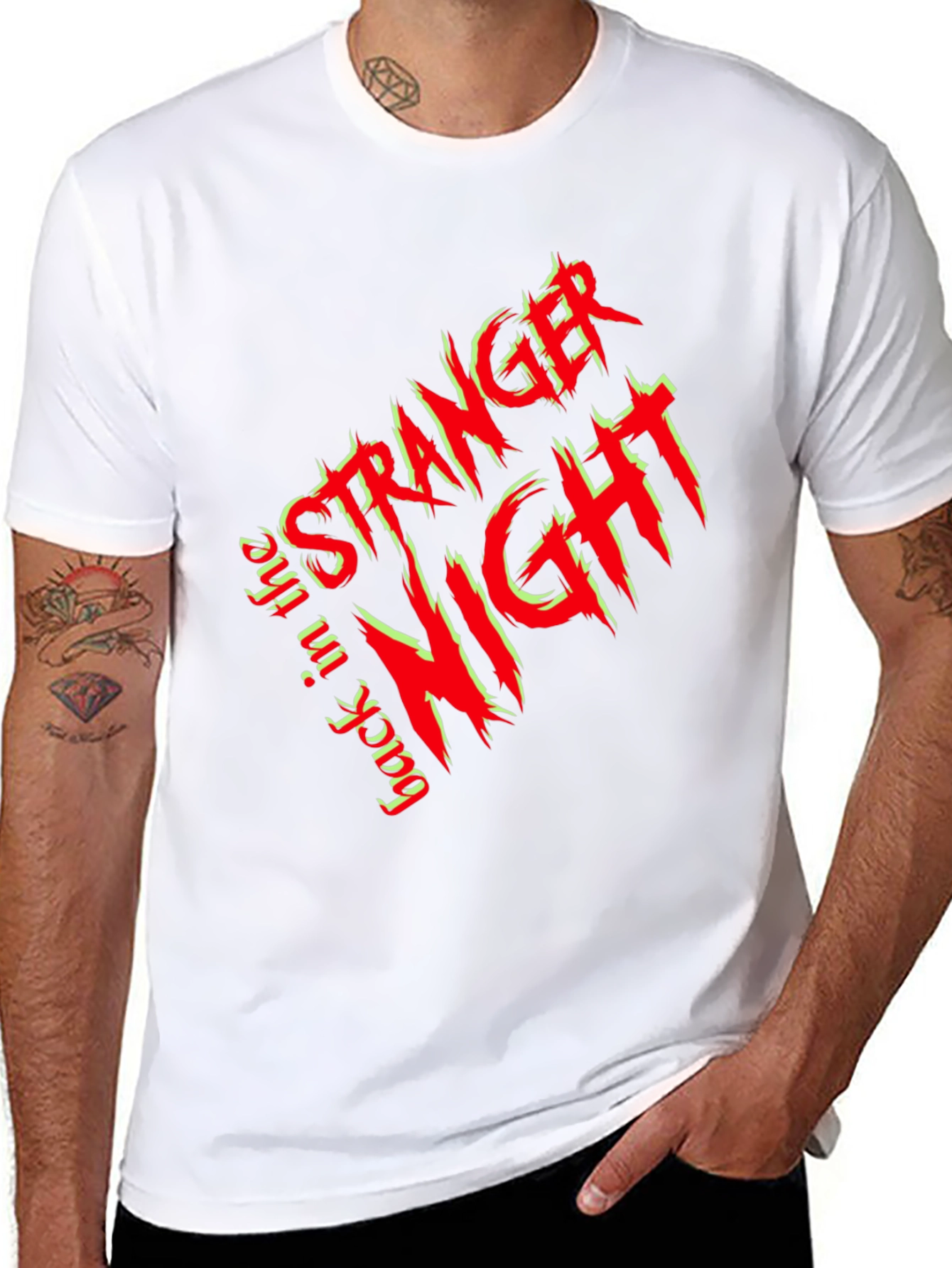 Stranger Night Back in the Young T-Shirt
