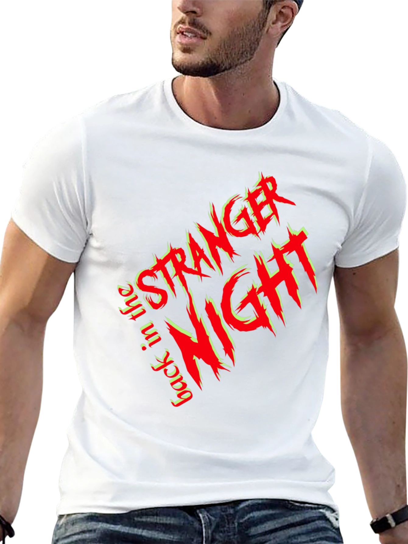 Stranger Night Back in the Young T-Shirt