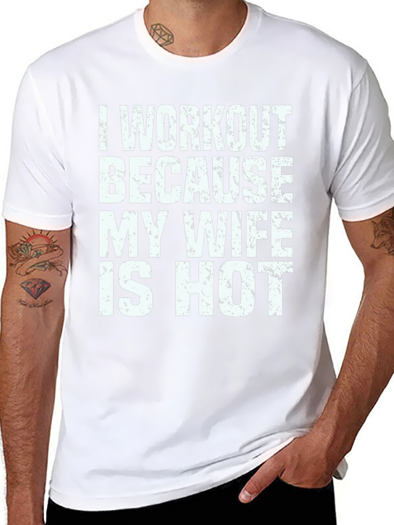 Funny Workout Wife T-Shirt