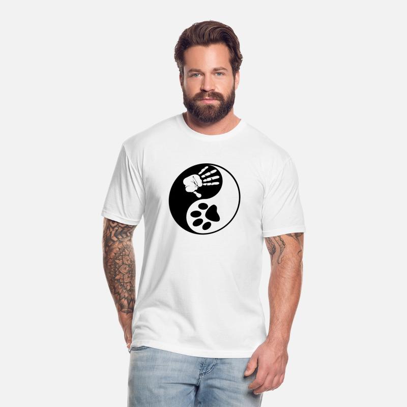 YIN YANG HAND AND PAW PRINTS