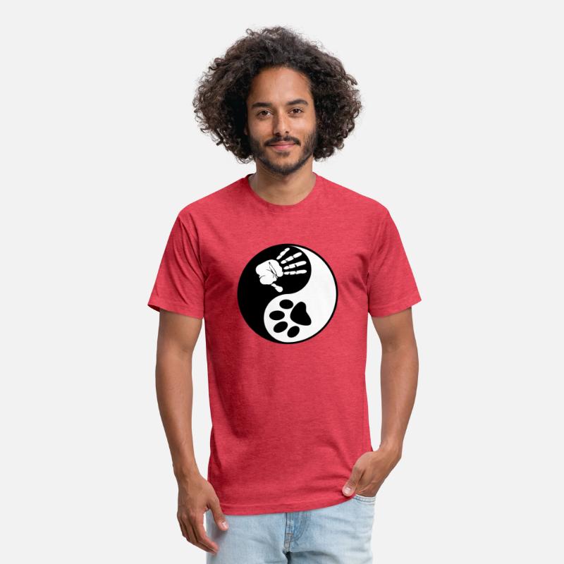 YIN YANG HAND AND PAW PRINTS