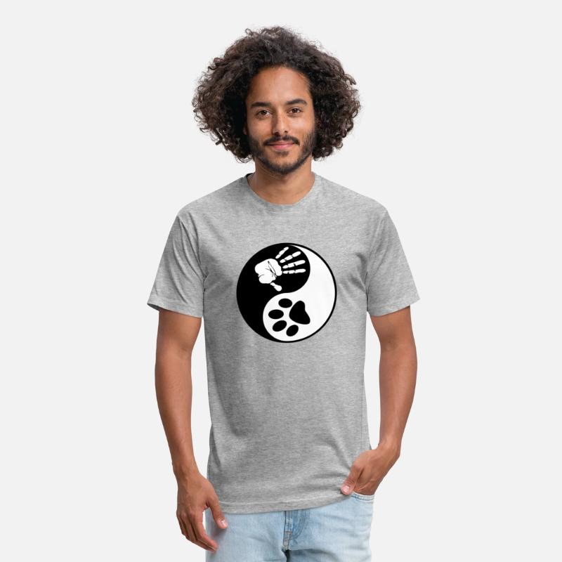 YIN YANG HAND AND PAW PRINTS