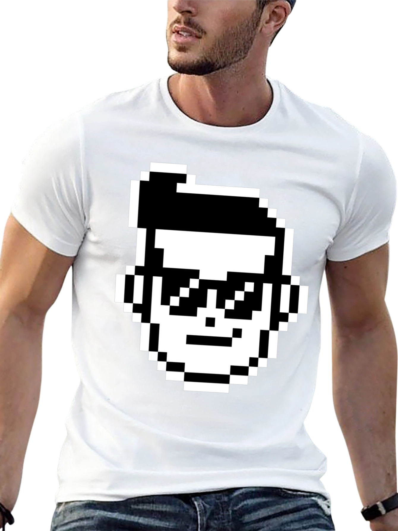 Pixel Gamer Graphic T-Shirt - Retro Style