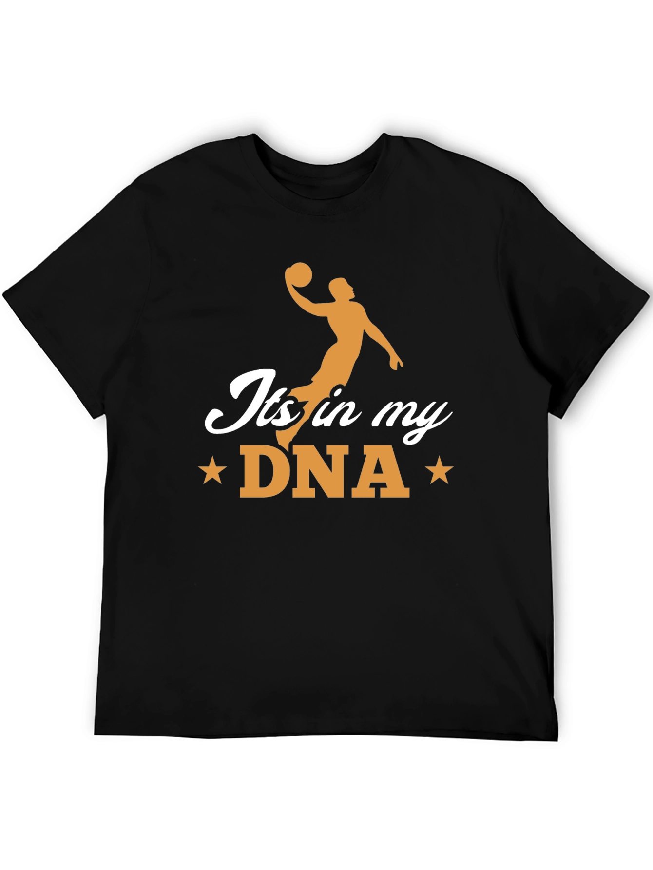 Basketball DNA Black Graphic Tee