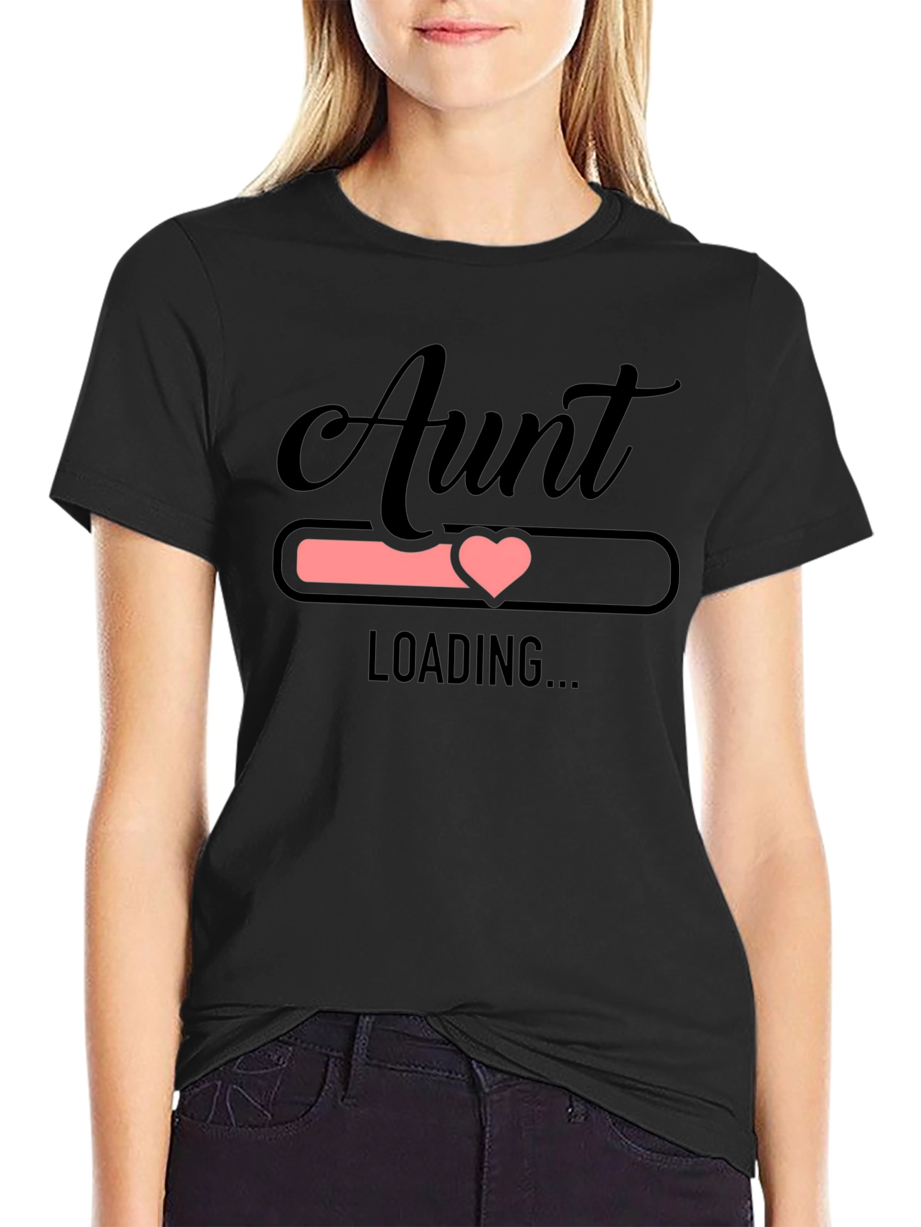 Aunt Loading T-Shirt - Pregnancy Reveal Tee