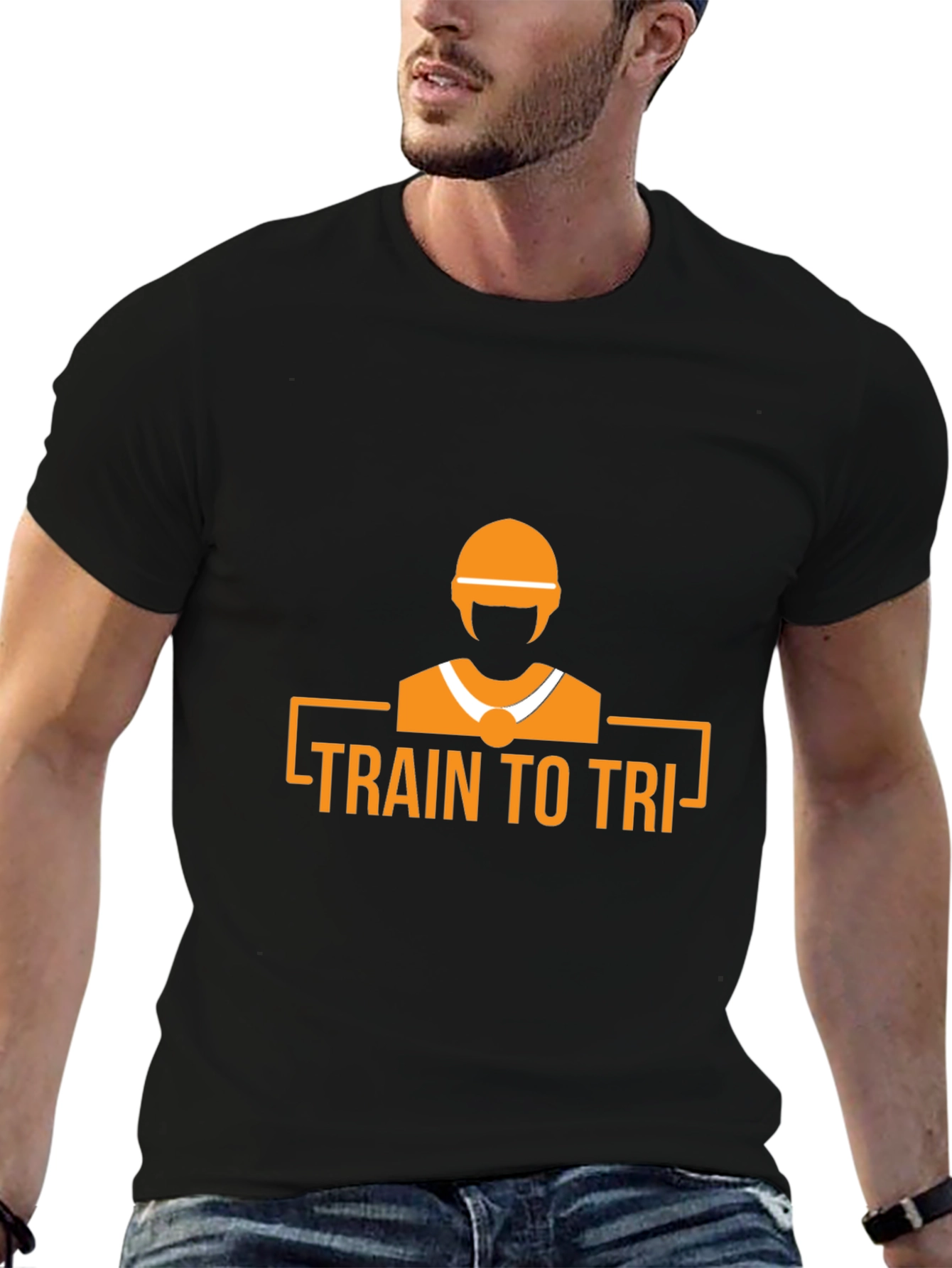 Train to Tri T-Shirt - Black