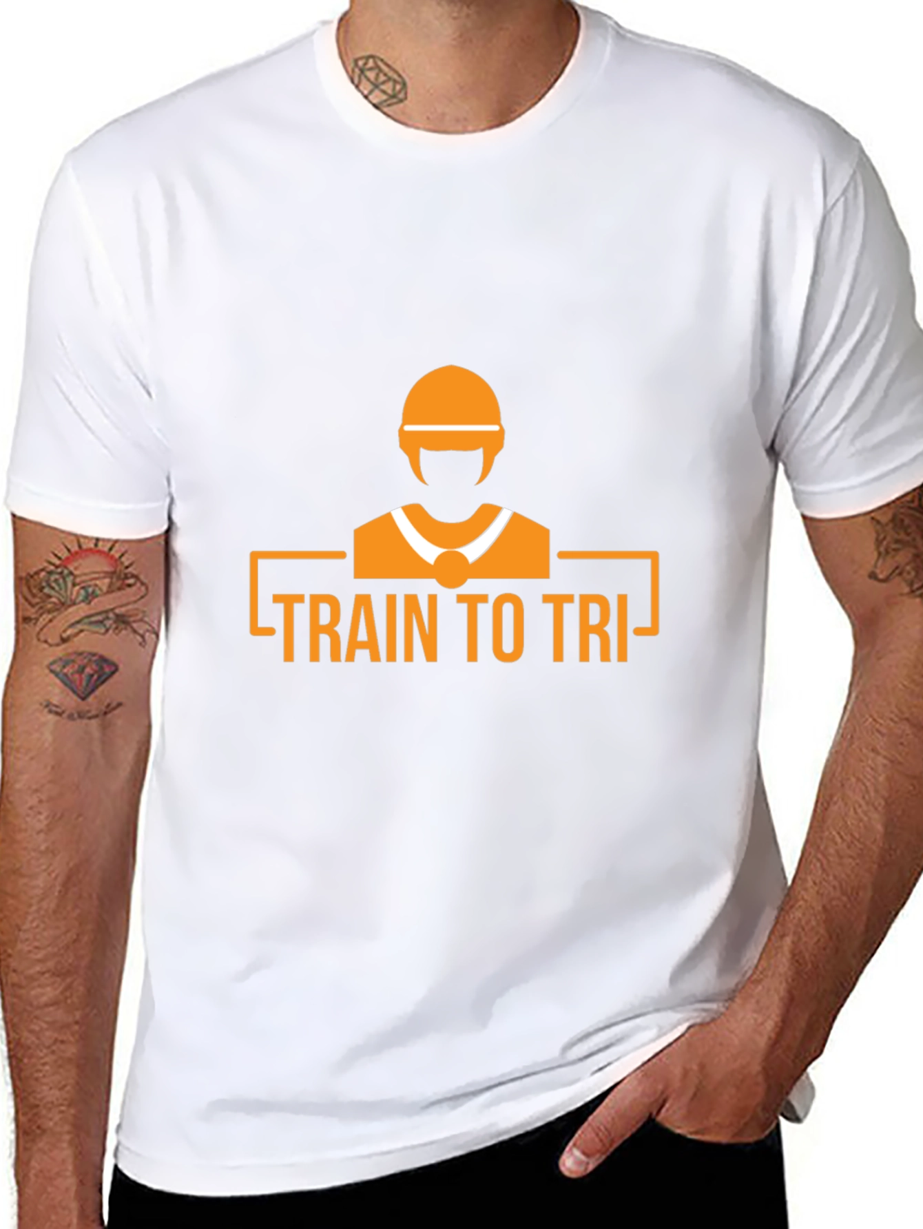 Train to Tri T-Shirt - Black