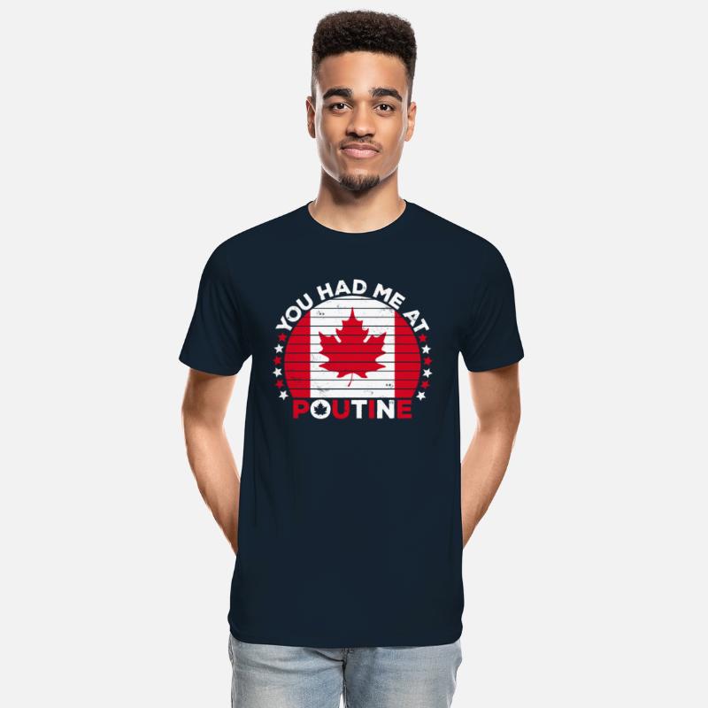You Had Me At Poutine Canadian Fries Canada Flag