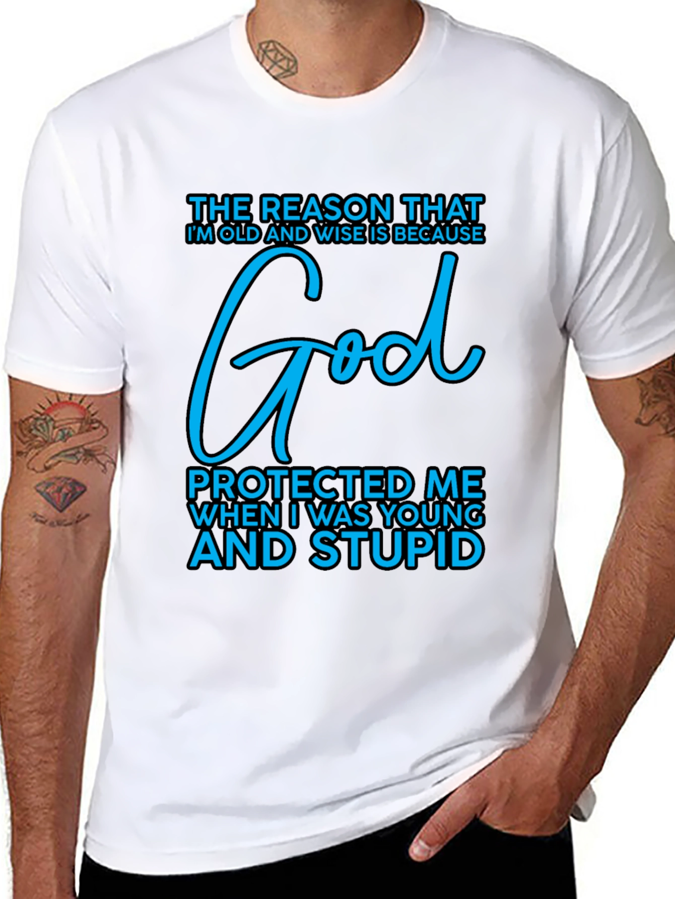 Old and Wise God Protected T-Shirt
