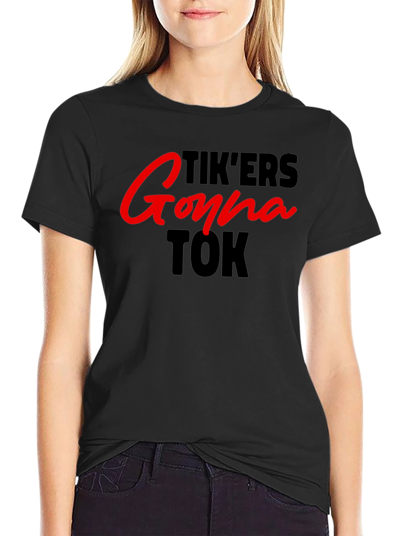 Tikers Gonna Tok T-Shirt - Trendy Graphic Tee