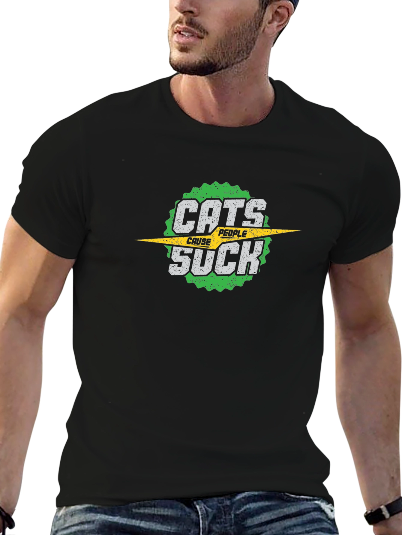 Cats Cause People Suck T-Shirt