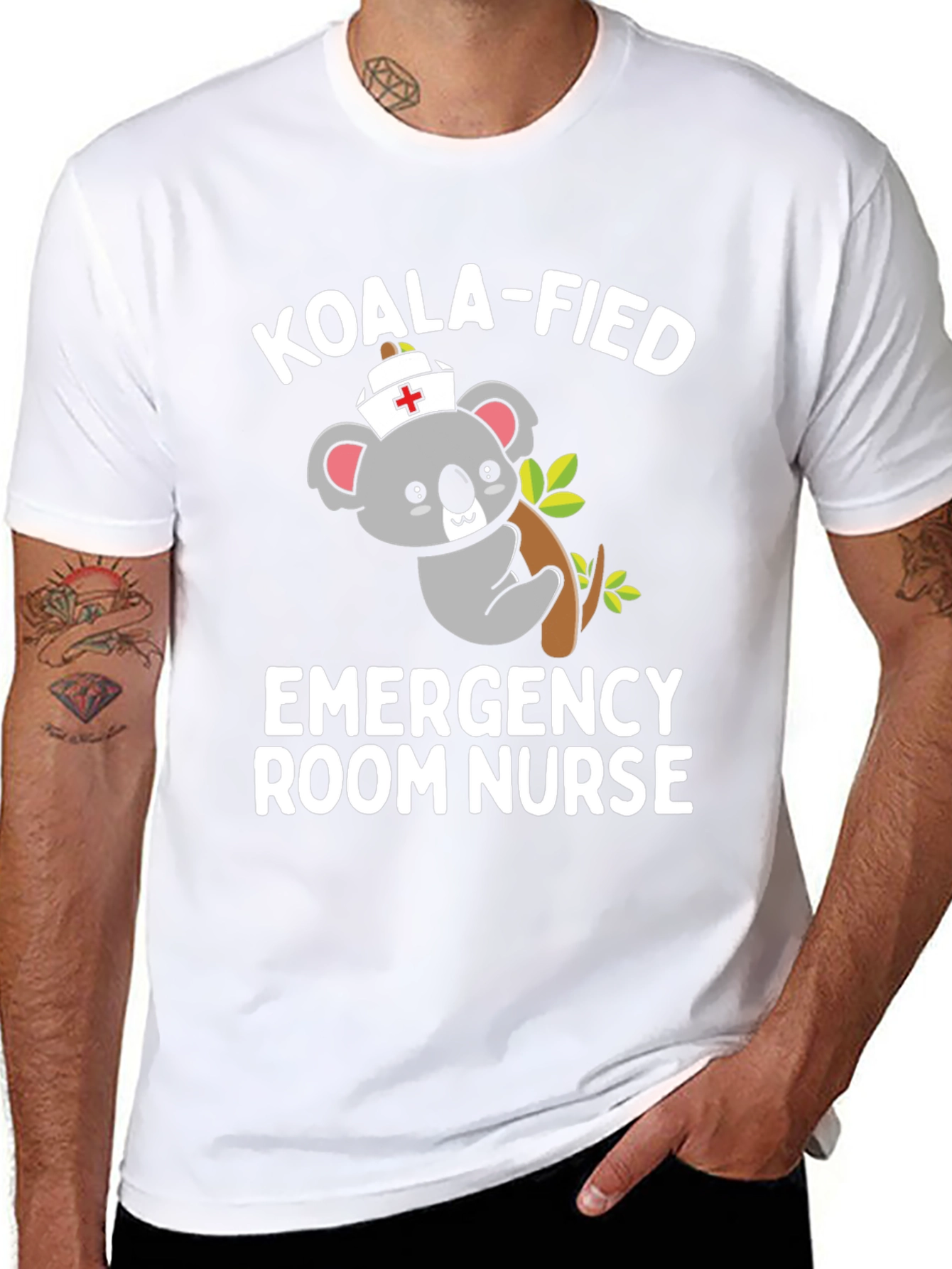 Koala-Fied Emergency Room Nurse T-Shirt