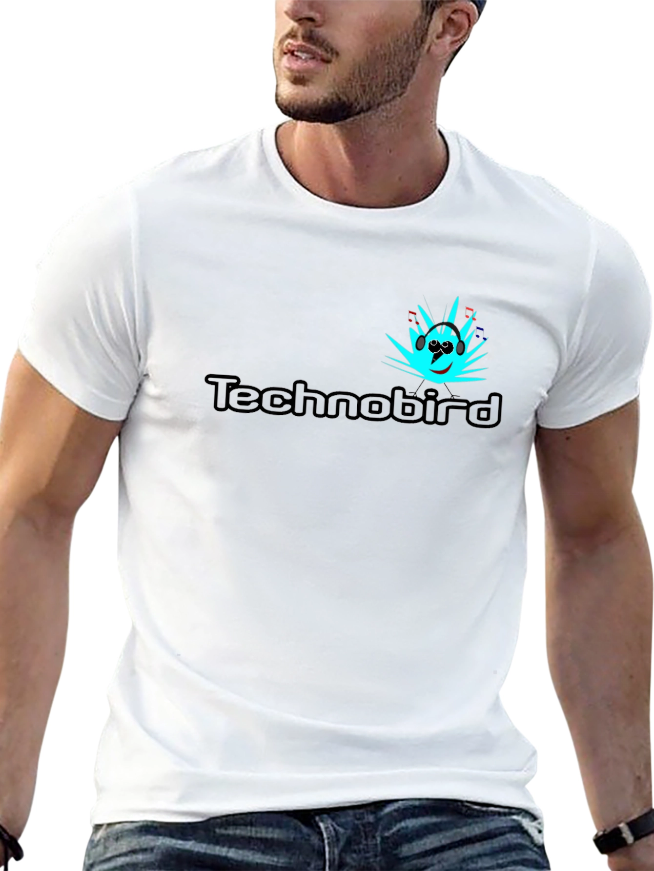 Technobird Graphic T-Shirt