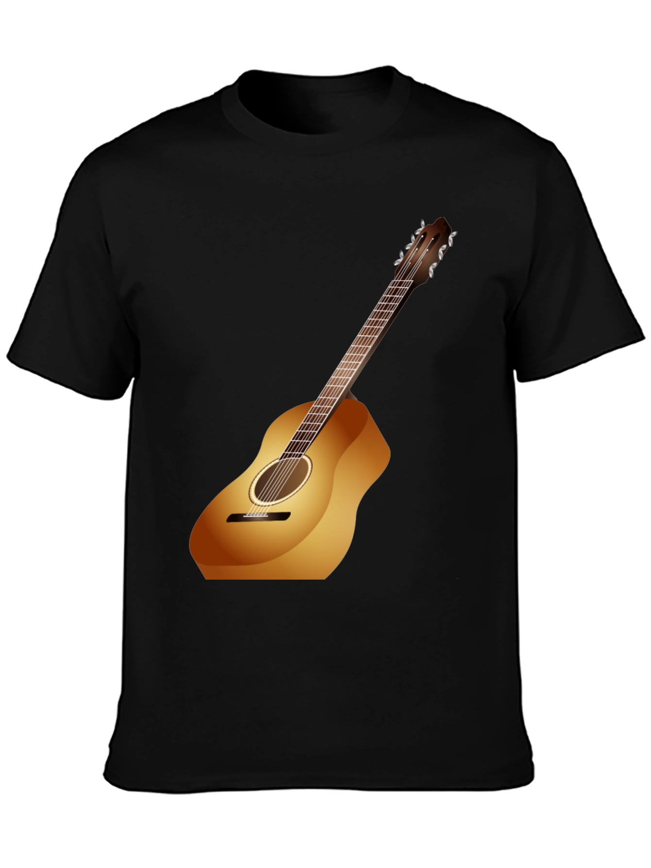 Guitar Graphic Black Tee