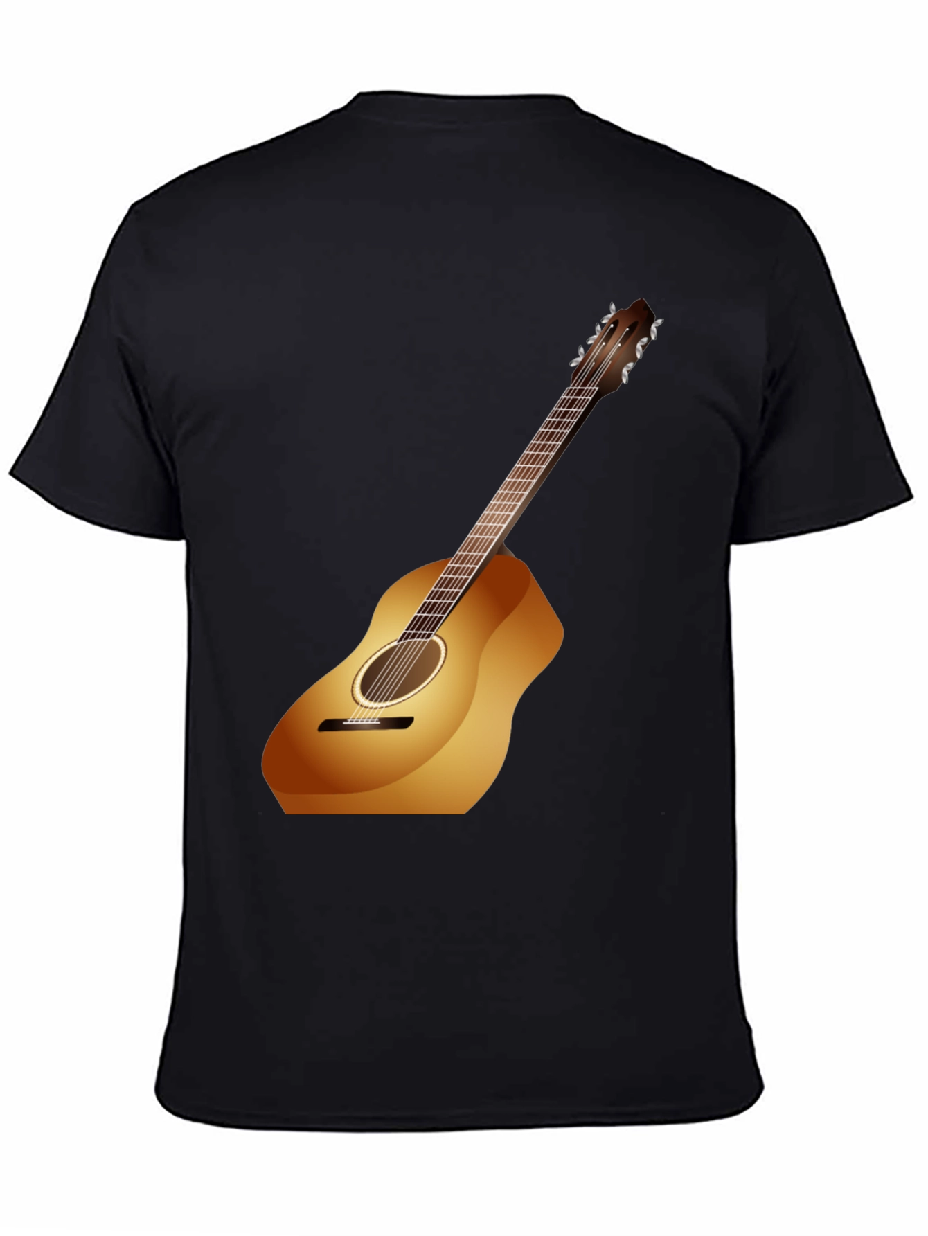 Guitar Graphic Black Tee