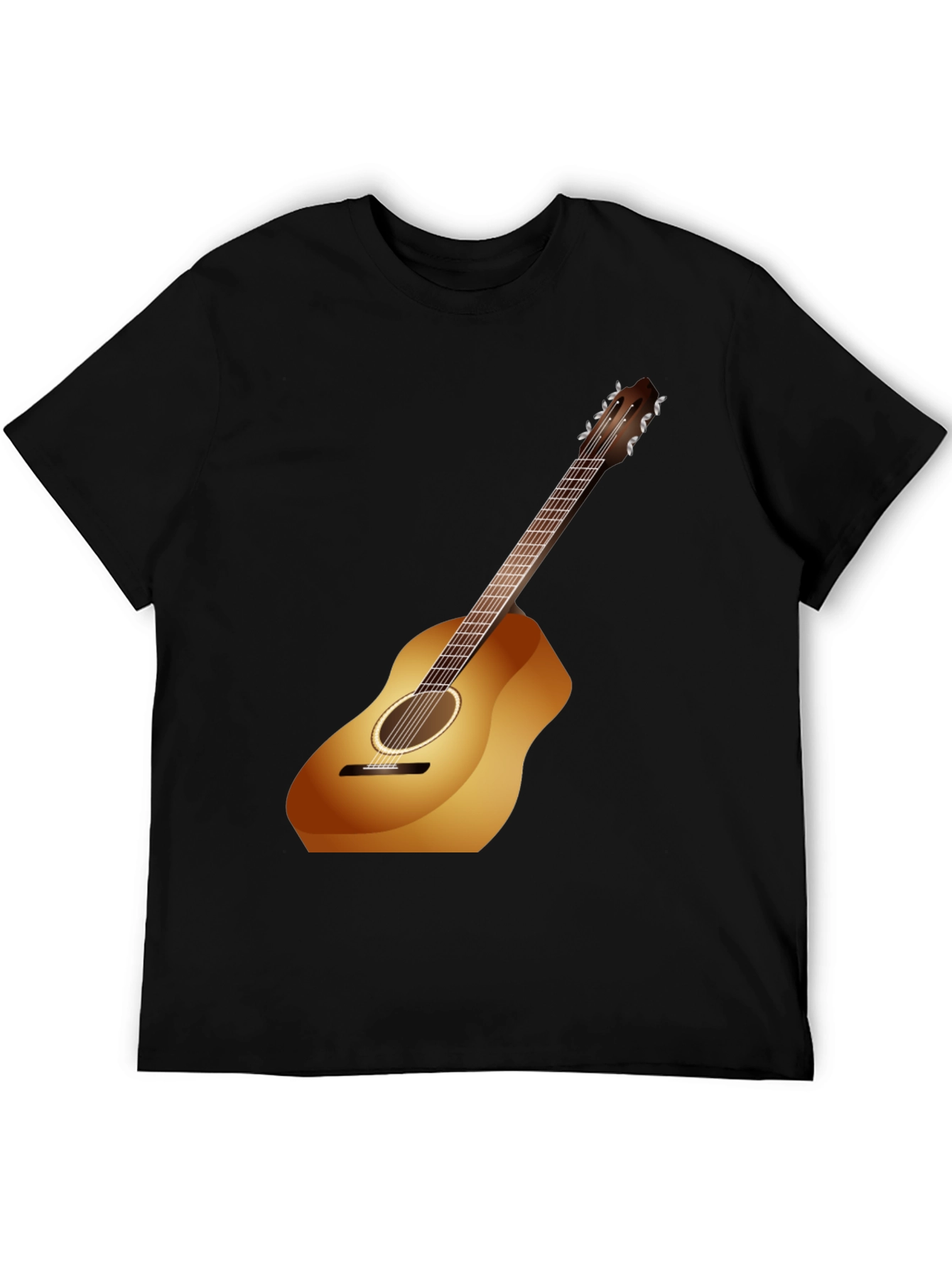Guitar Graphic Black Tee