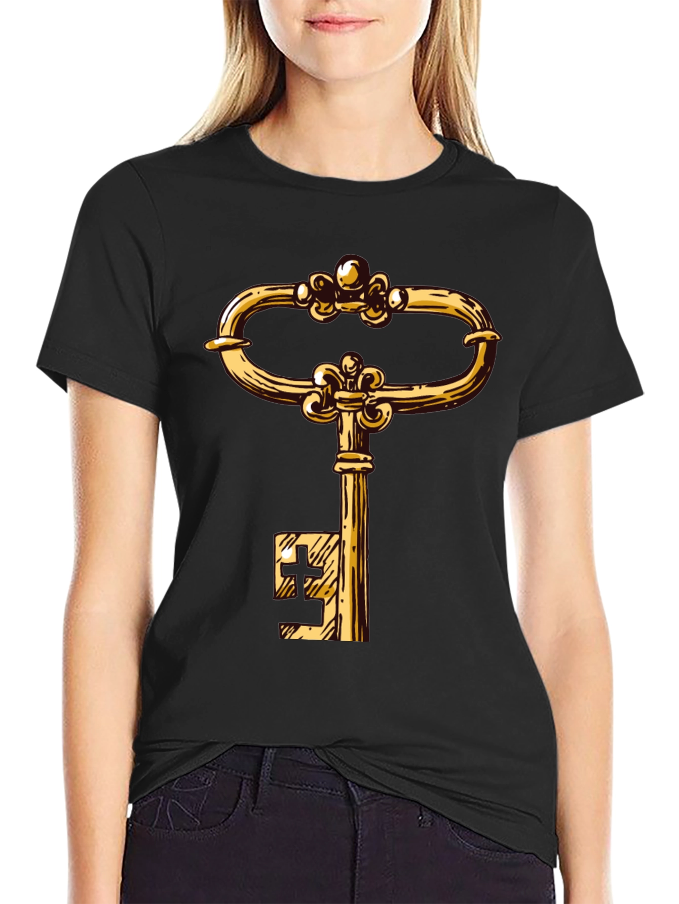 Key Graphic Tee - Unlock Your Style!