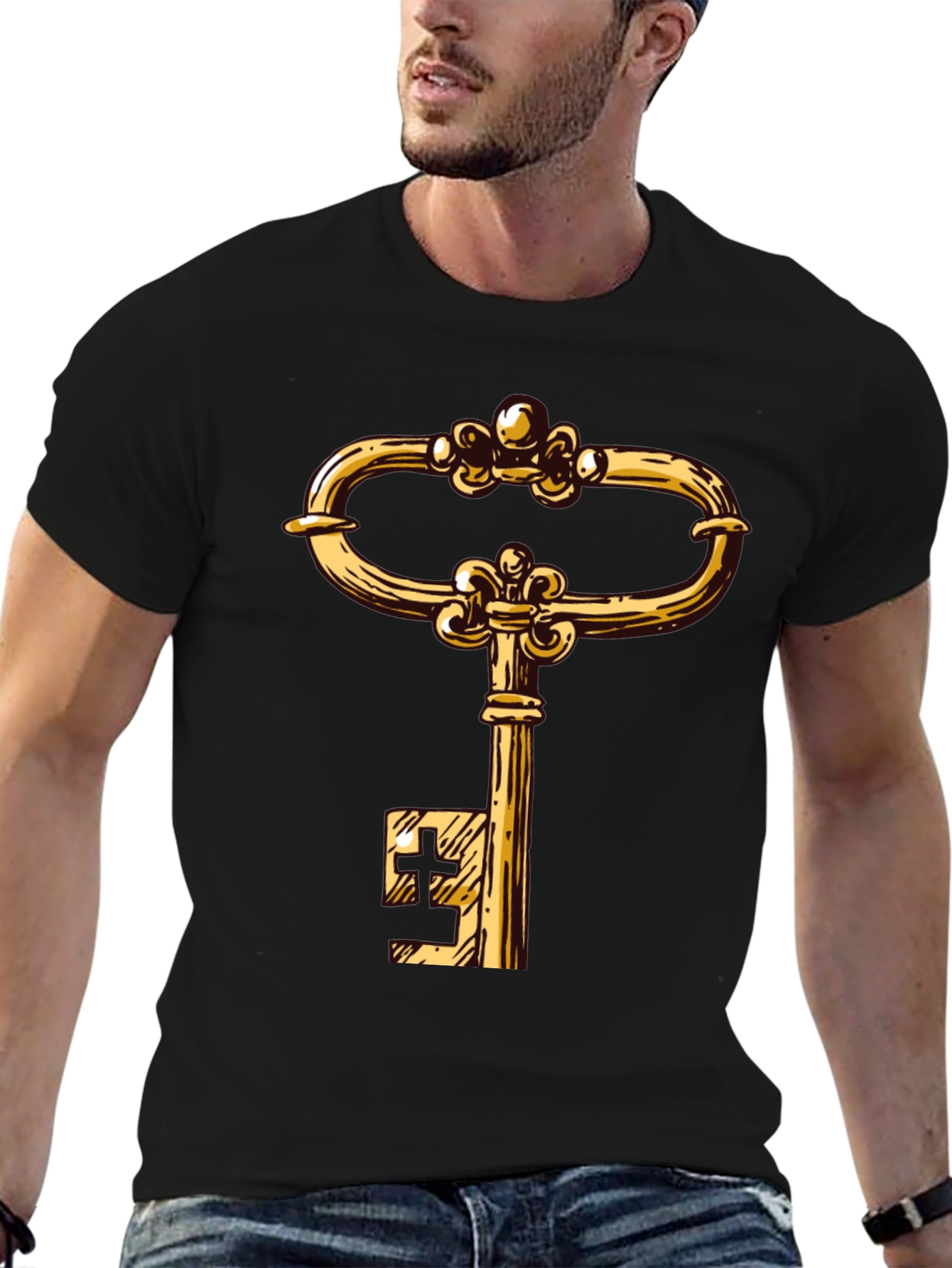 Key Graphic Tee - Unlock Your Style!