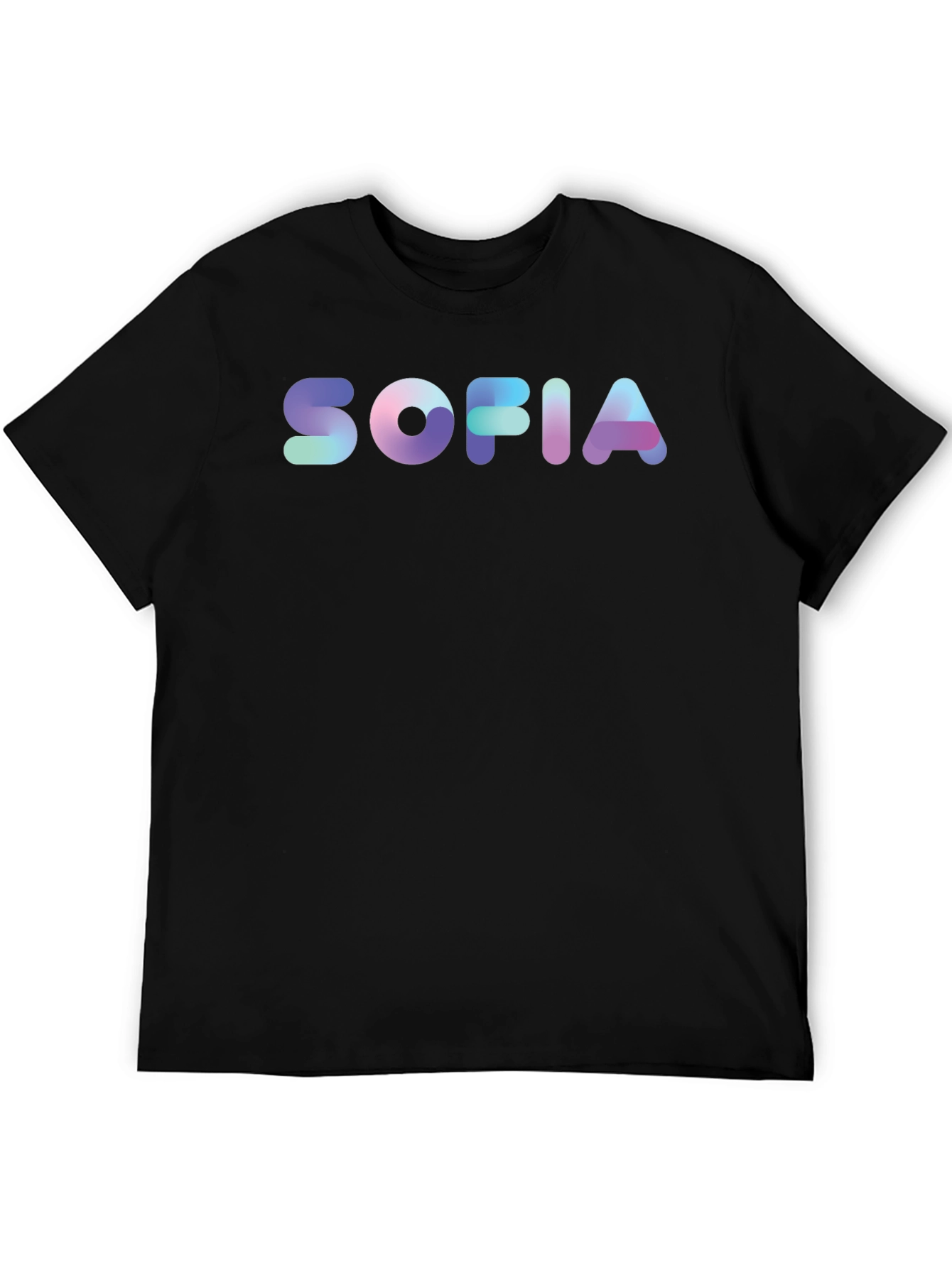 Sofia Name Gradient Graphic T-Shirt