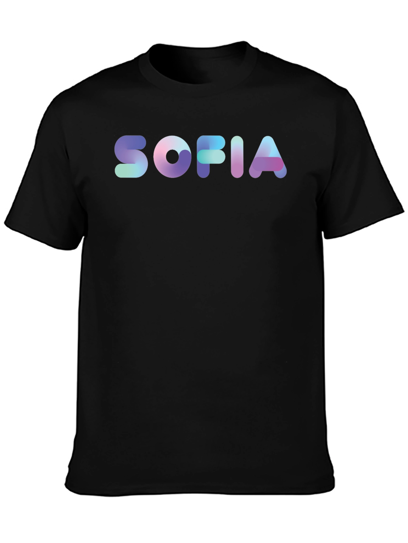 Sofia Name Gradient Graphic T-Shirt