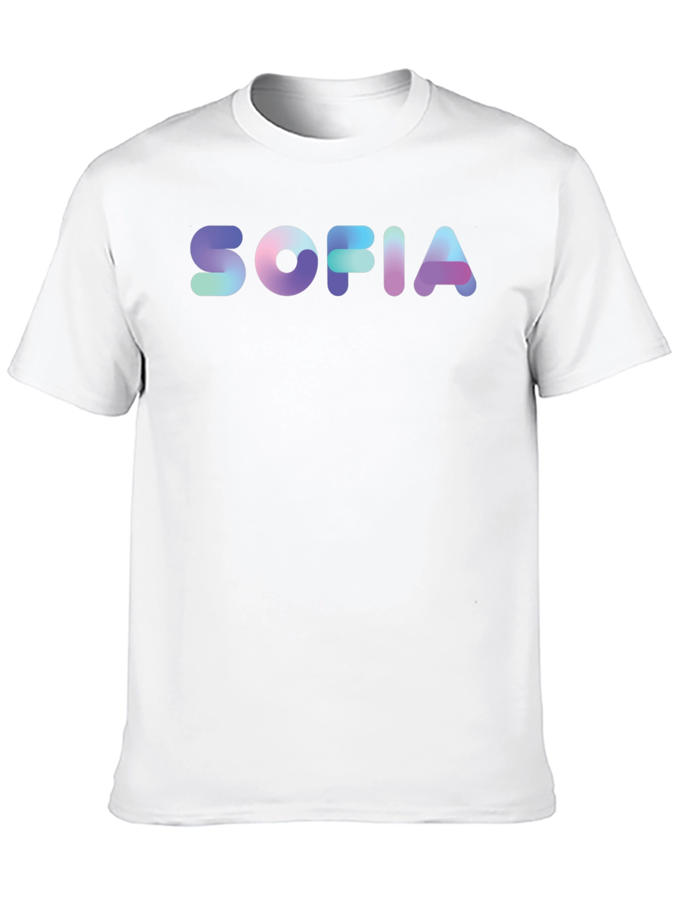Sofia Name Gradient Graphic T-Shirt