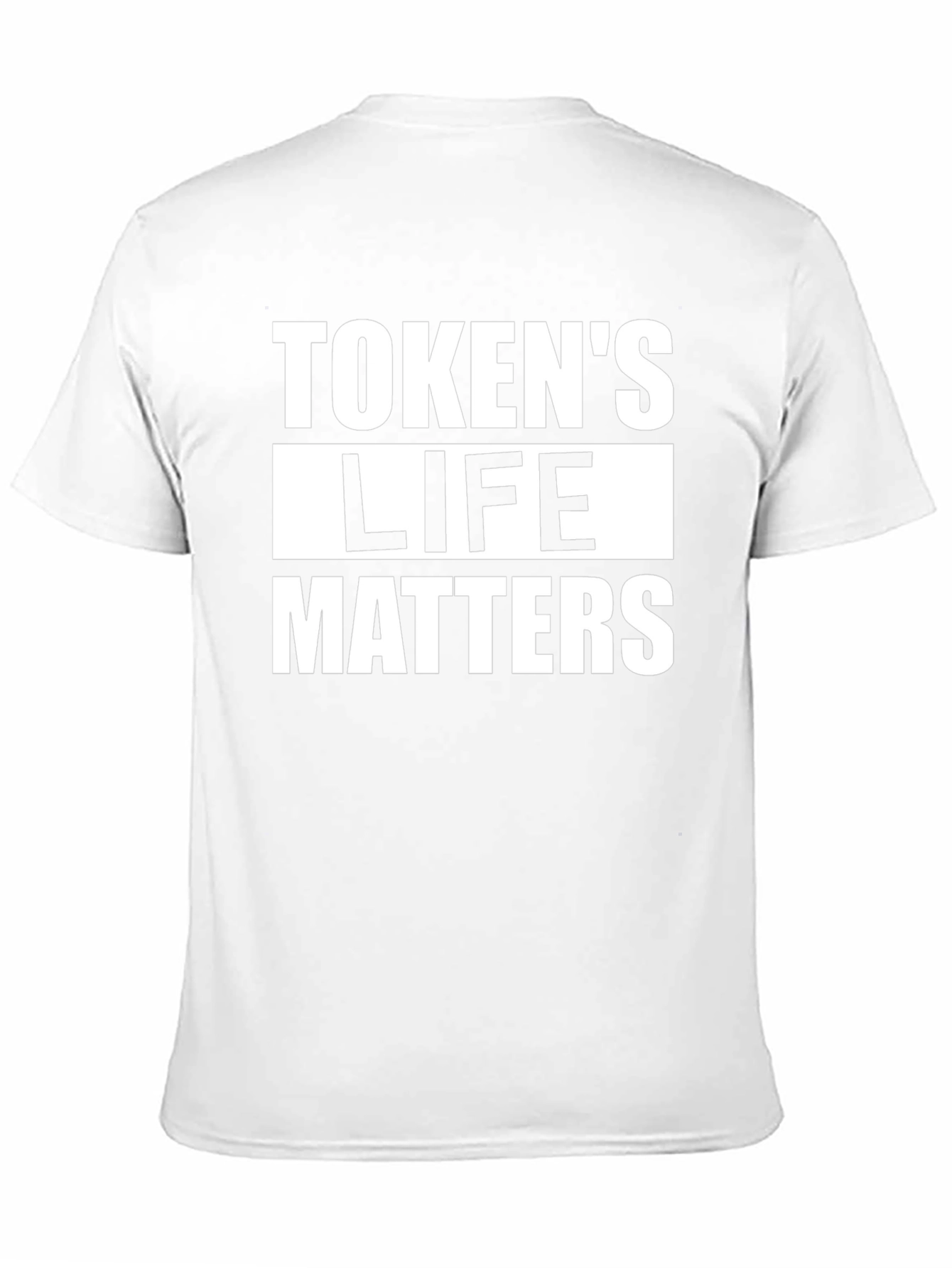 Tokens Life Matters Black Graphic Tee