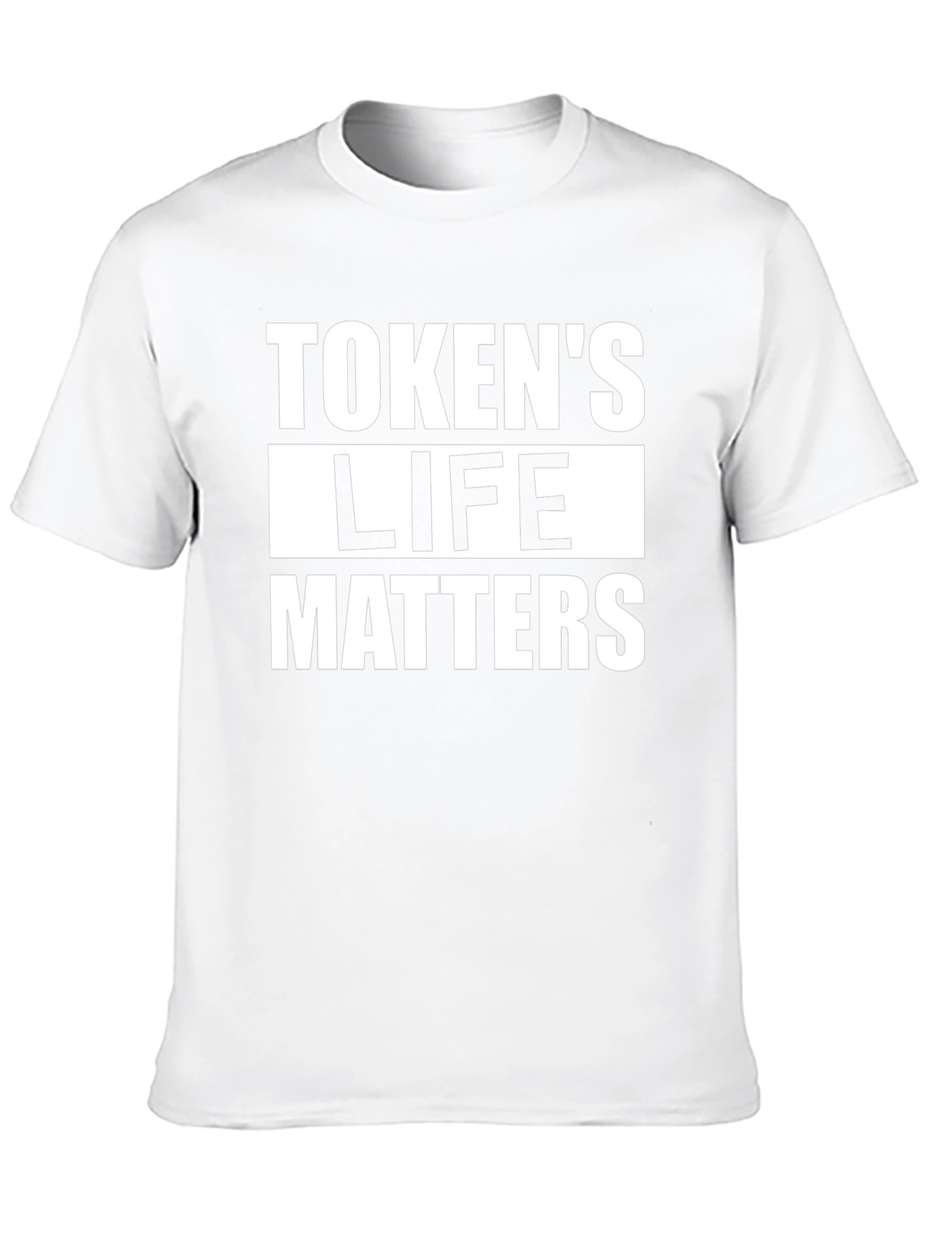 Tokens Life Matters Black Graphic Tee