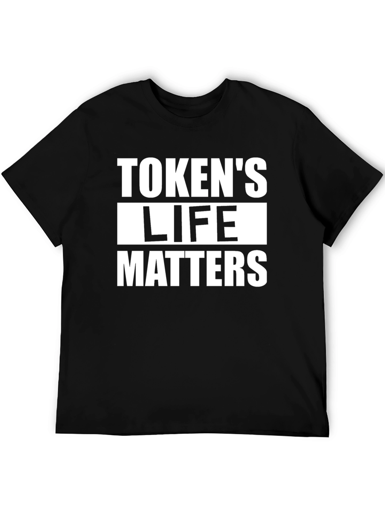 Tokens Life Matters Black Graphic Tee