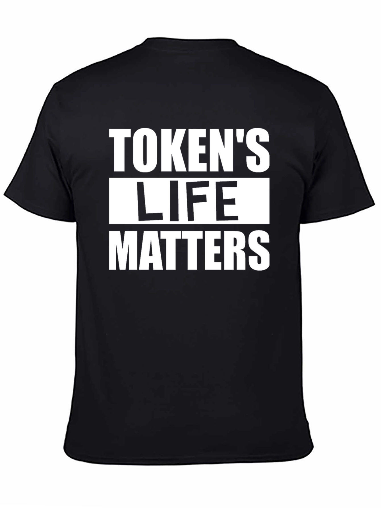 Tokens Life Matters Black Graphic Tee