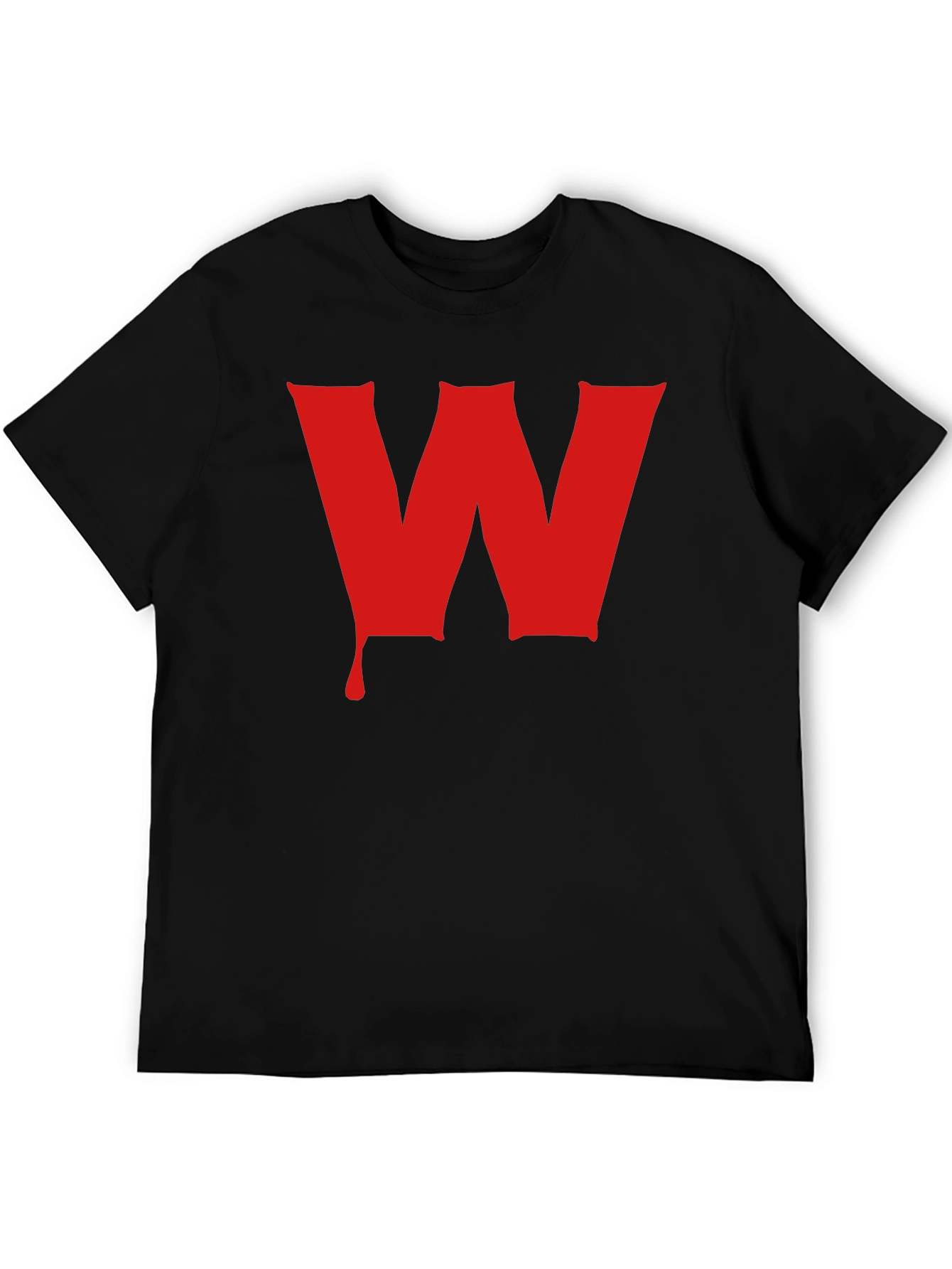 Bloody Red W Black T-Shirt