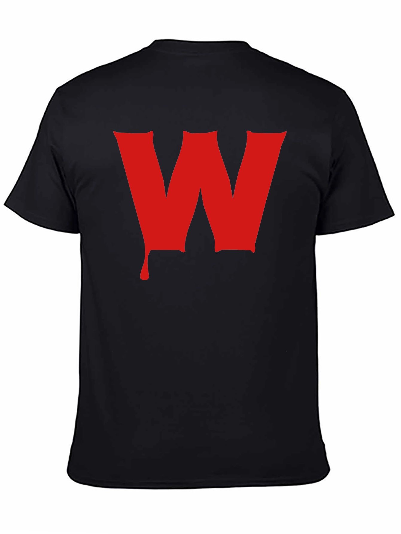 Bloody Red W Black T-Shirt