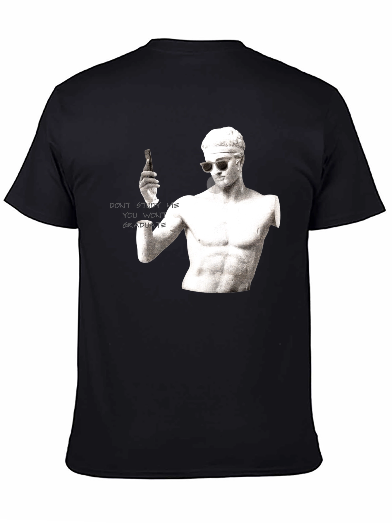 Humorous Student T-Shirt - Study Me & Fail