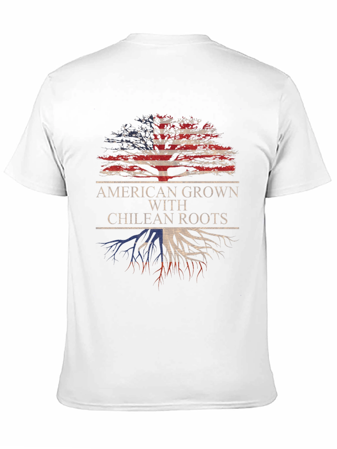 American Grown with Chilean Roots Graphic Tee