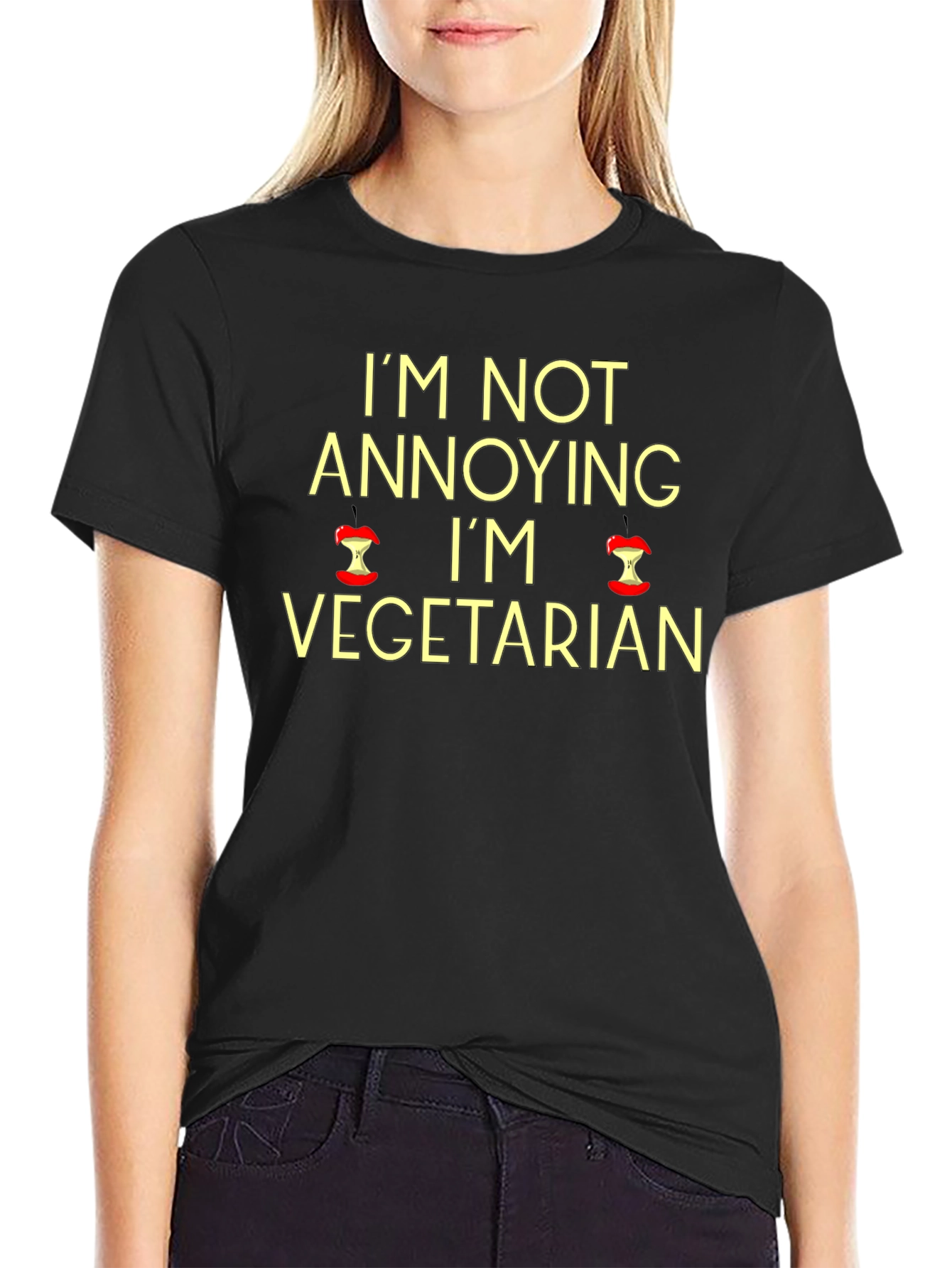 Vegetarian T-Shirt: Im Not Annoying