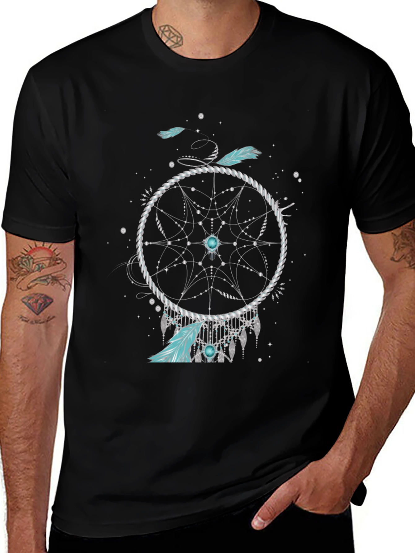 Dreamcatcher Graphic Tee - Black