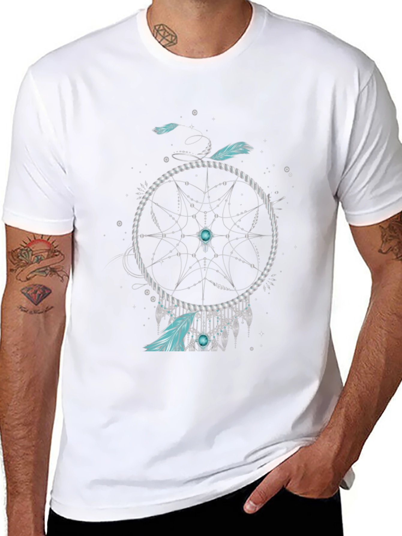 Dreamcatcher Graphic Tee - Black