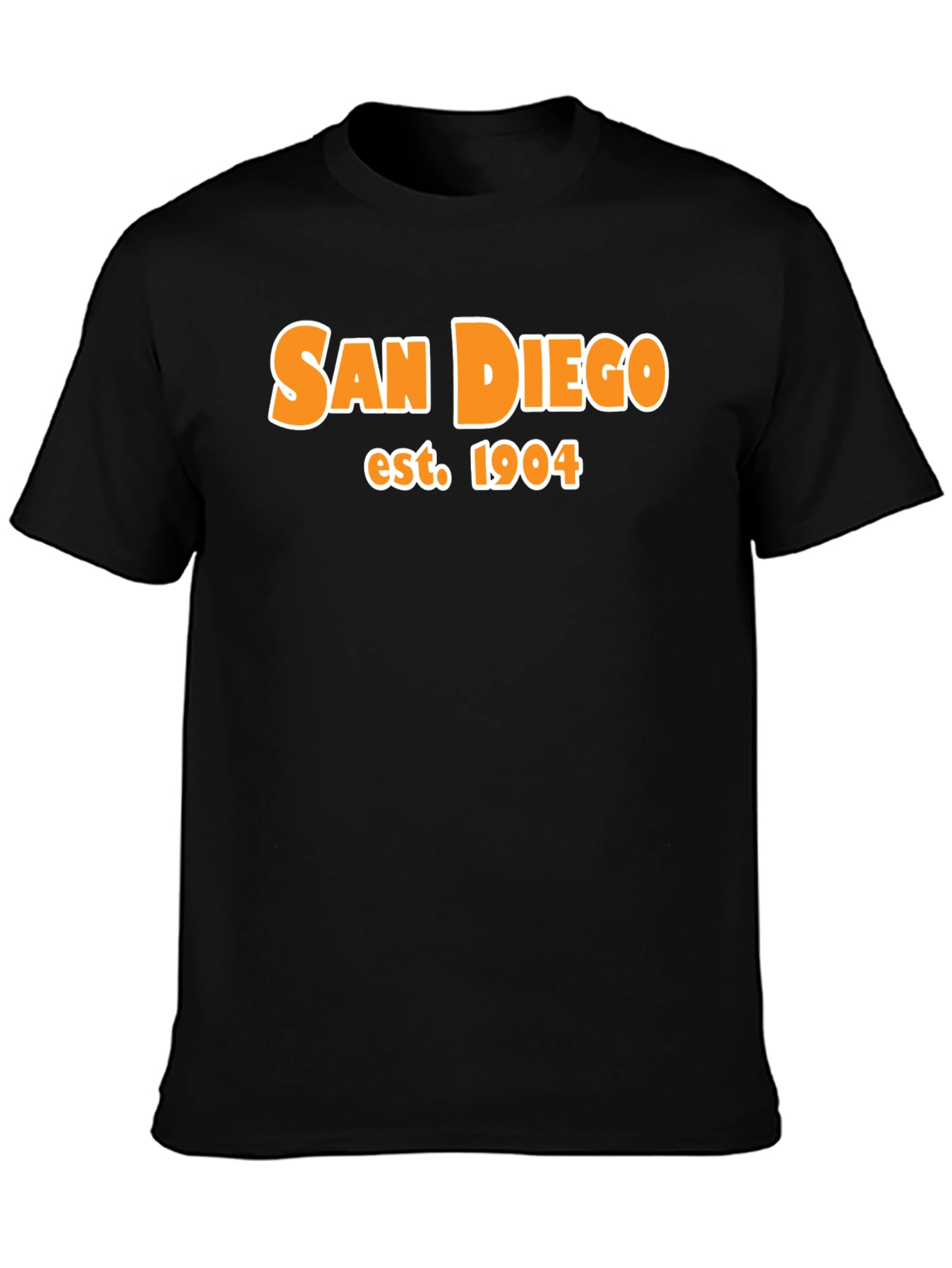 San Diego Est. 1904 Black Graphic Tee