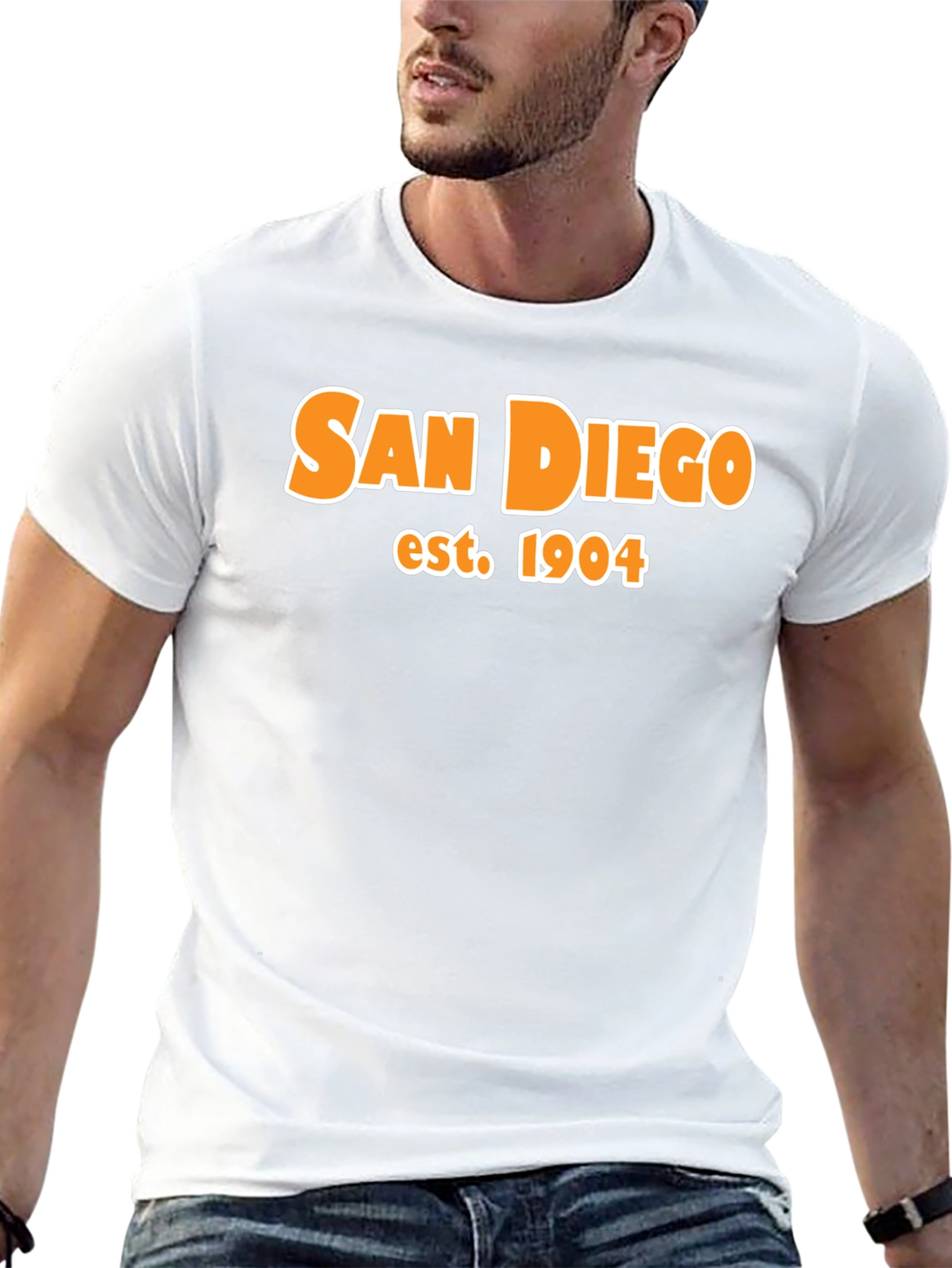 San Diego Est. 1904 Black Graphic Tee