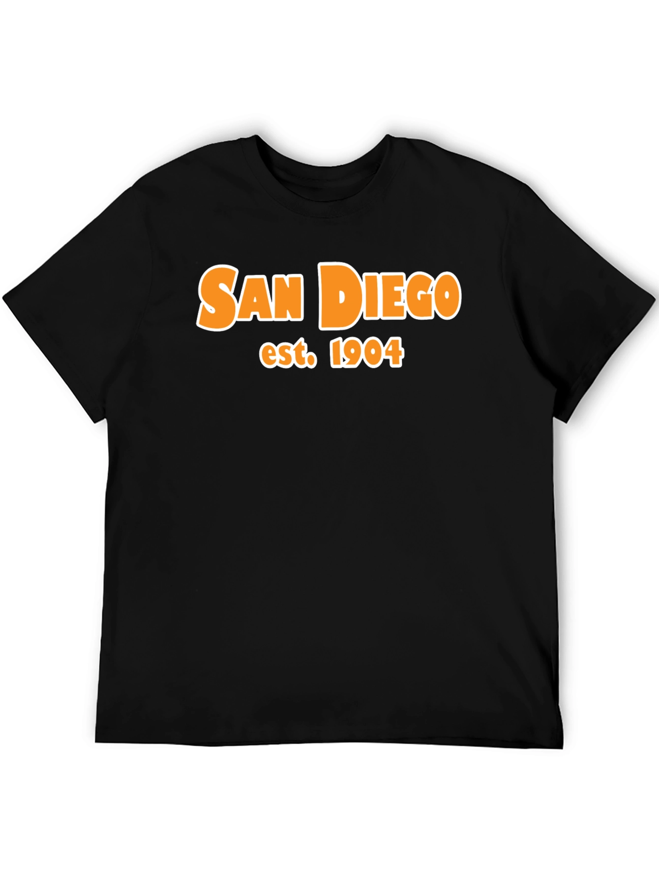 San Diego Est. 1904 Black Graphic Tee