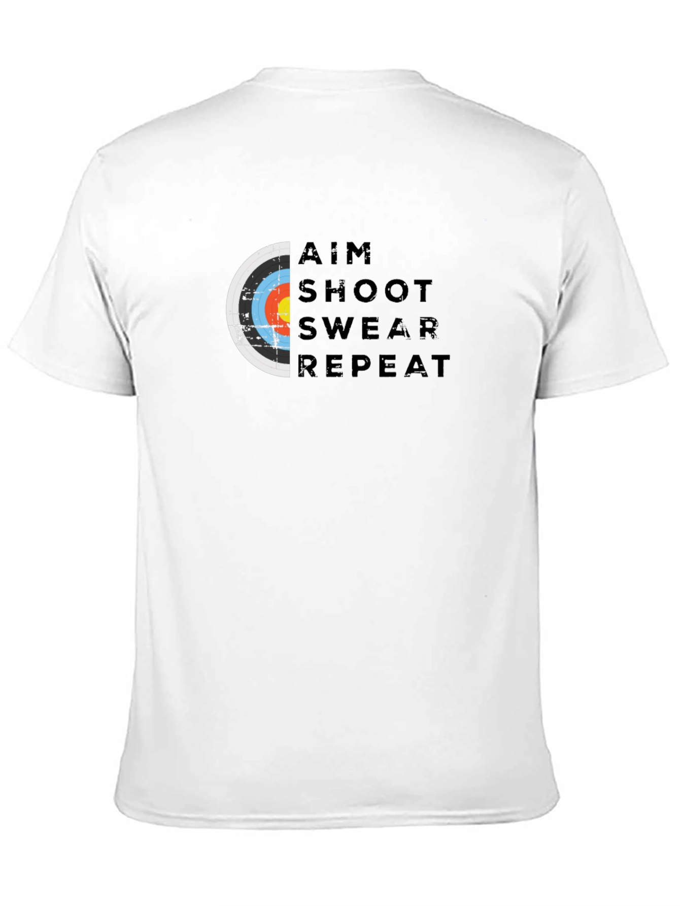 Aim Shoot Swear Repeat Archery T-Shirt