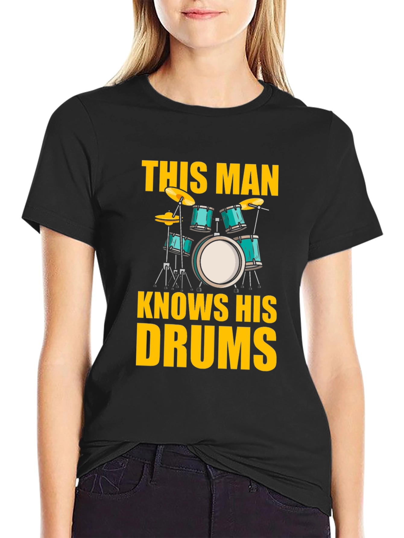 This Man Knows His Drums T-Shirt