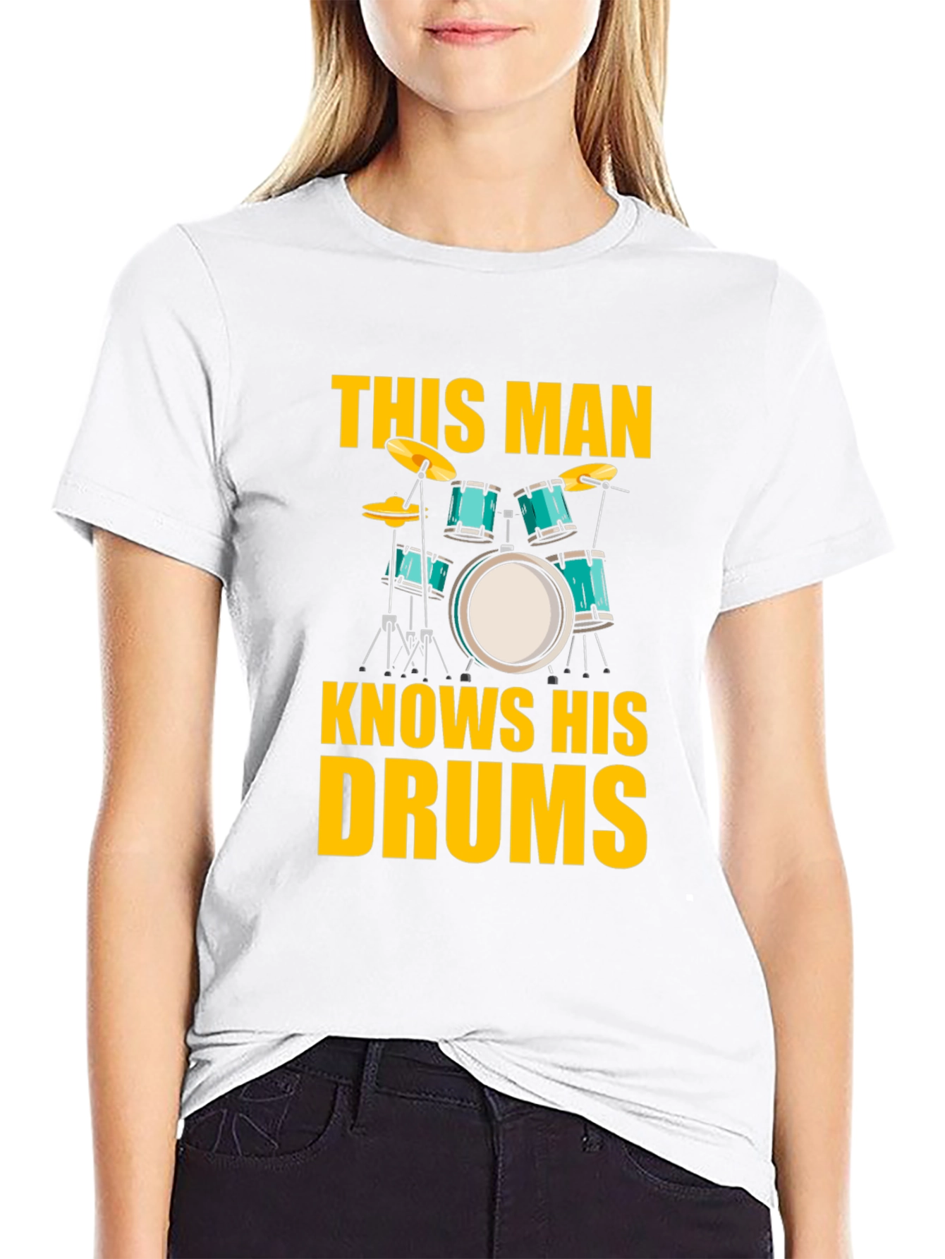This Man Knows His Drums T-Shirt