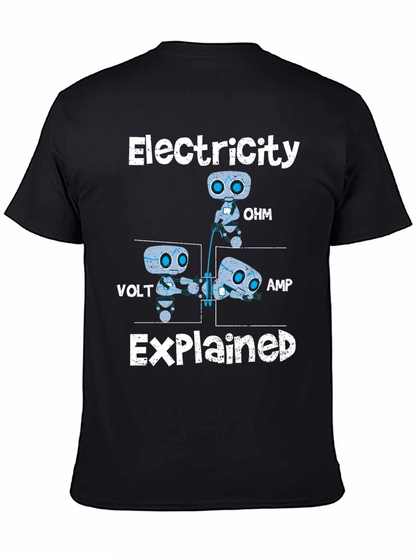 Electricity Explained Funny Science T-Shirt