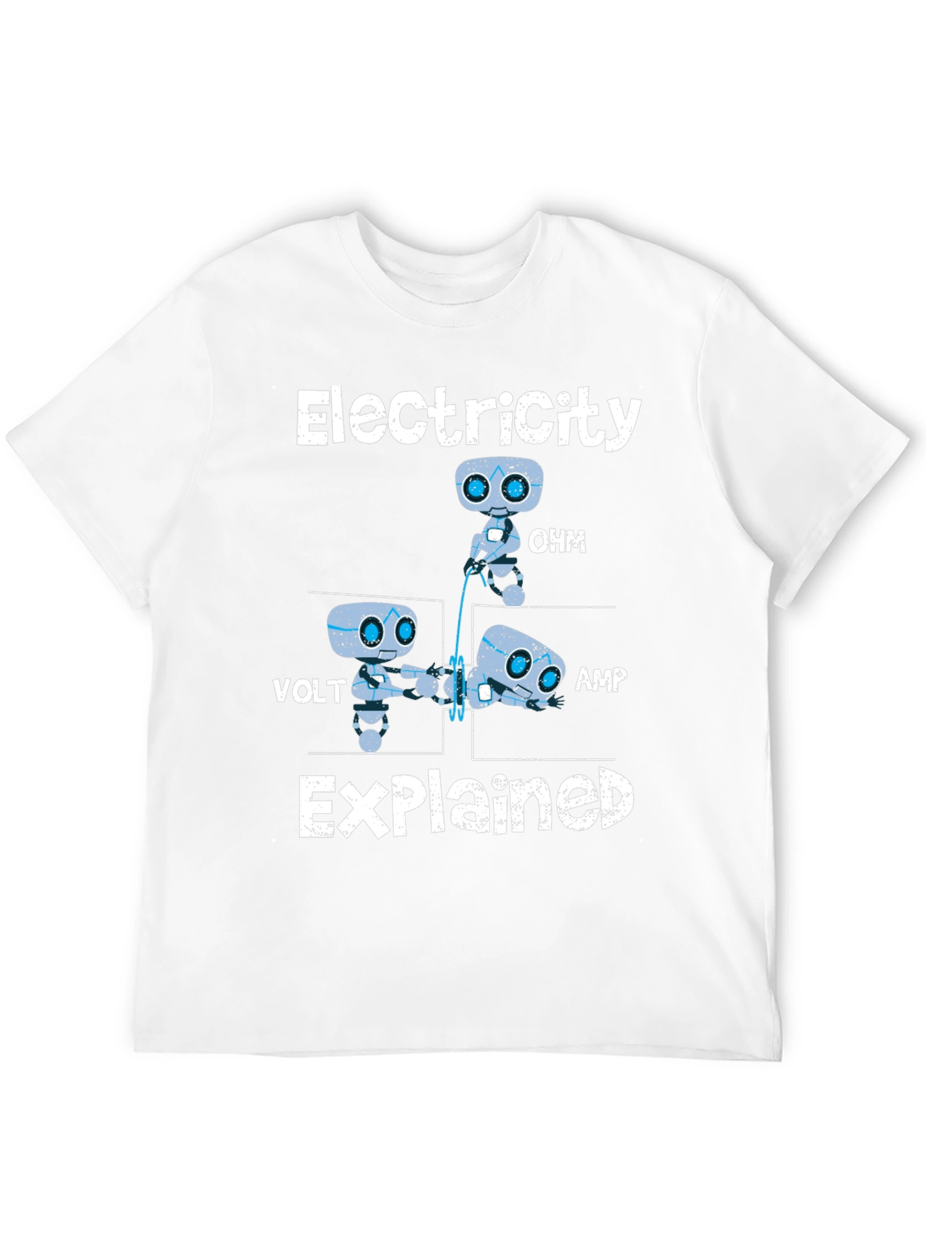 Electricity Explained Funny Science T-Shirt