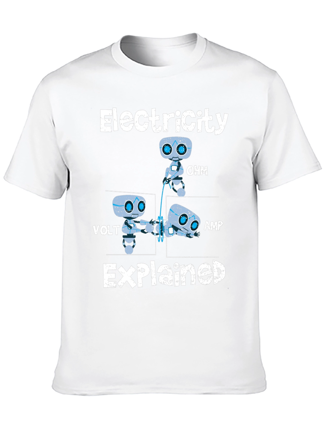 Electricity Explained Funny Science T-Shirt