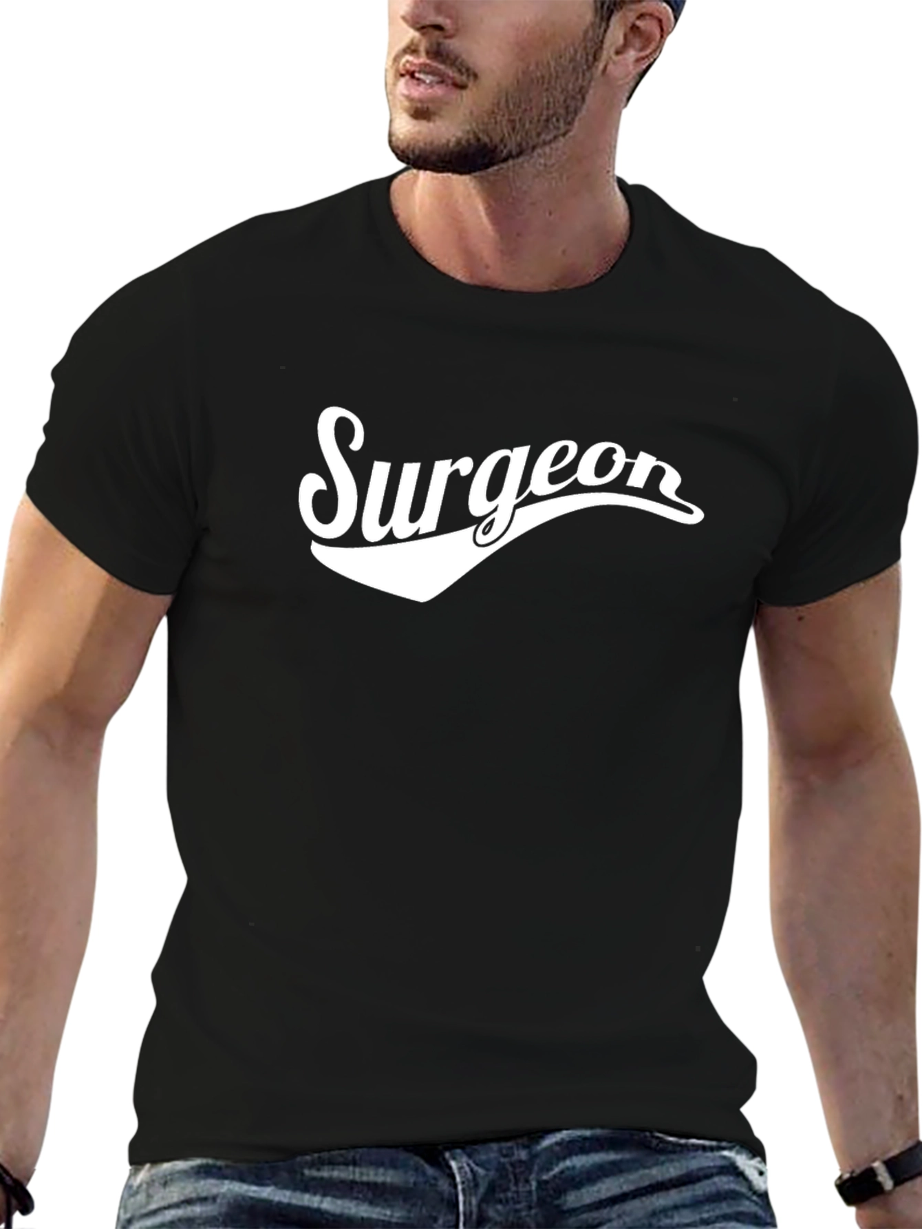 Surgeon Graphic T-Shirt | Classic Black Tee
