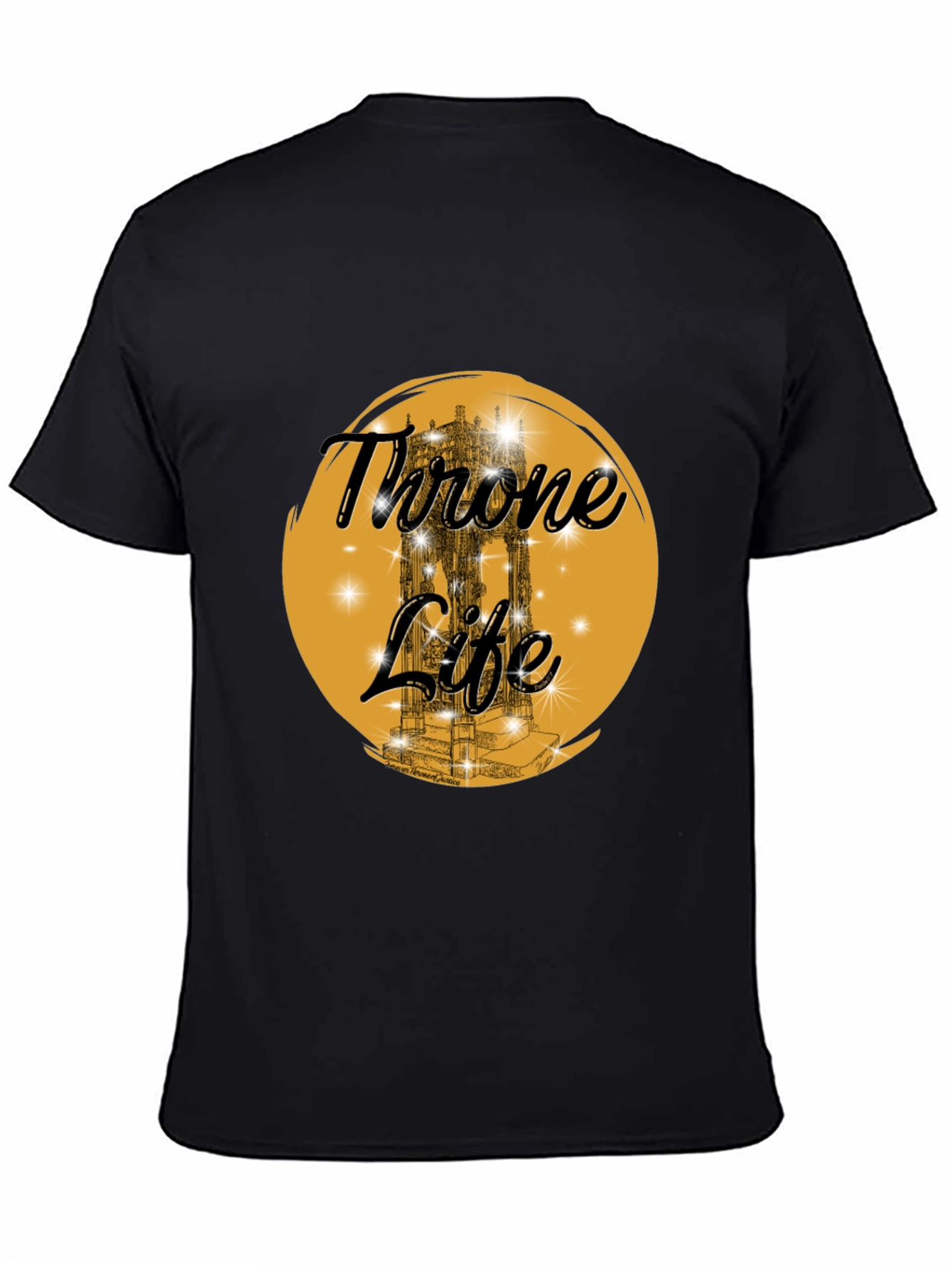 Throne Life Graphic Tee - Black